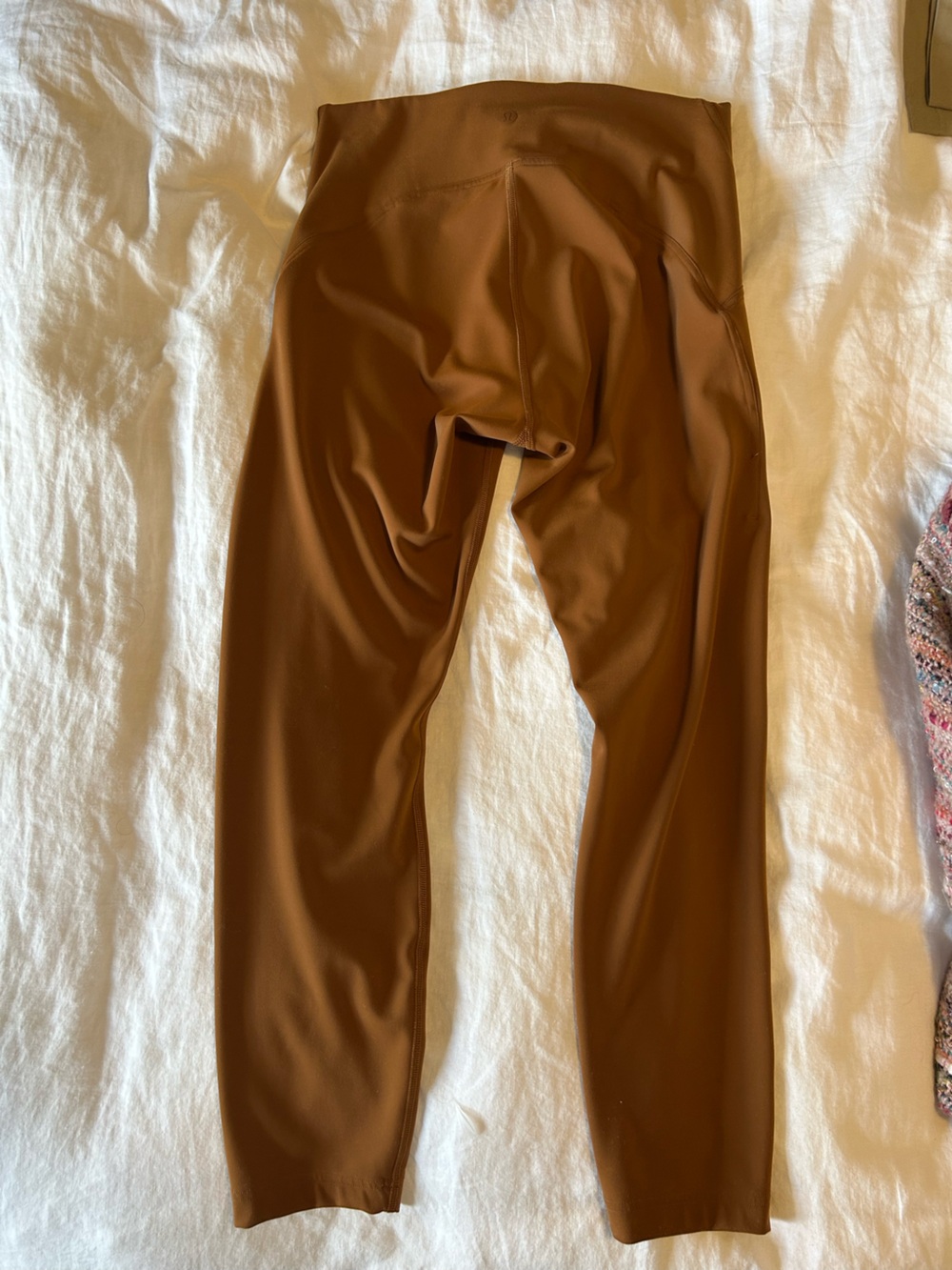 lululemon athletica High-Rise Crop Leggings in Rust Brown - Picture 4 of 9
